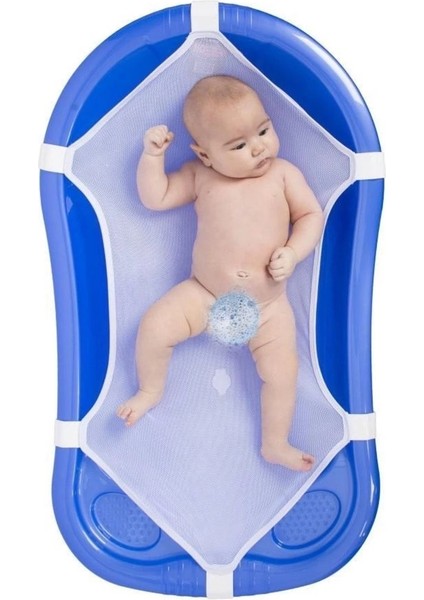 Buğz Kaydırmaz Bebek Banyo Duş Küvet Yıkama Filesi Çok Fonksiyonlu