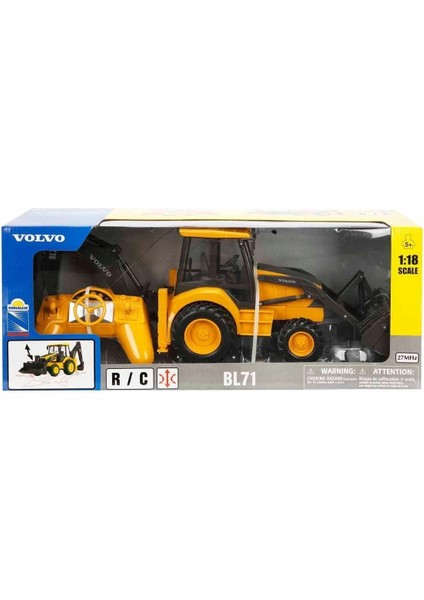Buğz 87913 1:18 Uzaktan Kumandalı Volvo Kepçe -Sunman modelleri