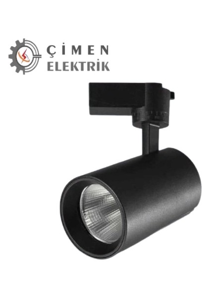 Buğz Noas YL29 4001 Siyah Kasa Lyon 40W Ray Spot 6400K Beyaz Işık