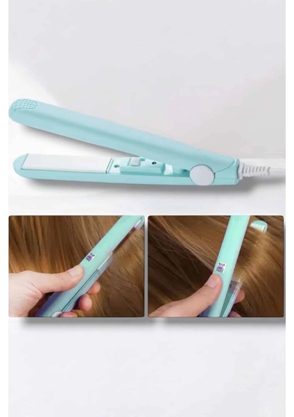 Buğz 180°C Isı ve Uzun Süre Kalıcı Düzlük Sağlayan Mini Saç Düzleştirici indirimleri