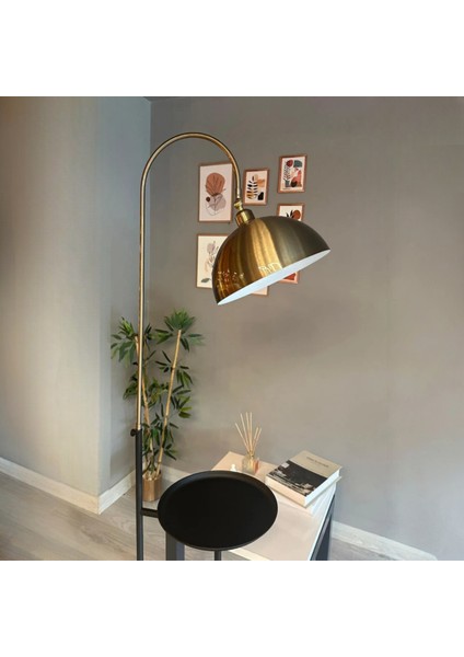 Eskitme-Siyah Lambader Hareketli Başlık Sehpalı Modern Dekoratif Metal Oturma Odası Çalışma Odası fiyatları