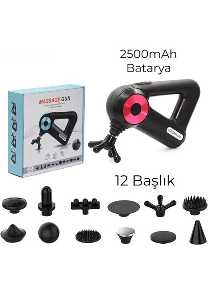 Buğz 12 Başlıklı Masaj Aleti