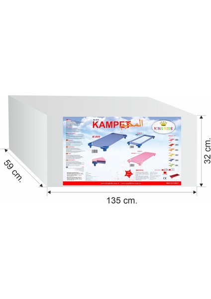 Anaokulu Kampet - Kampet - Kreş - Uyku Yatağı Plastik Ayaklı modelleri