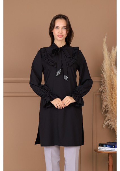 Asel Şık Tesettür Tunik Pantolon Ikili Takım fırsatları