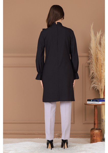 Asel Şık Tesettür Tunik Pantolon Ikili Takım