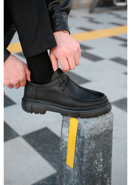 MN2404 - Cst Castle Erkek Ayakkabı Sıyah