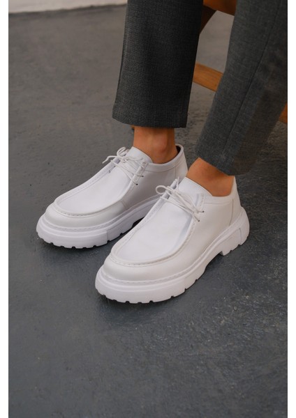 MN2404 - Cbt Castle Erkek Ayakkabı Beyaz