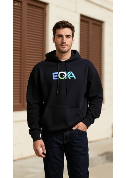 Unisex Eoxa Sweatshirt – %100 Pamuk, Polar Astar, Konforlu Tasarım