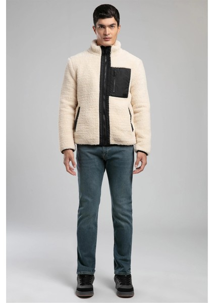 Regular Fit Dik Yaka Peluş Mont Erkek Mont 261 Lcm 232010 1301 fiyatları