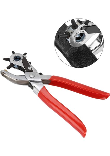 Buğz Çok Fonksiyonlu Kemer Delme Pensesi Deri Saat Kayışı Kemer Için Kullanışlı Delik Açma Aracı