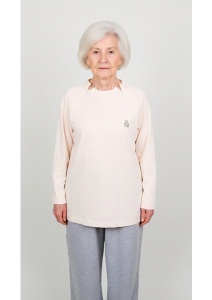 Cure Adaptif Kemoterapi Hasta Bakım Kıyafeti Pembe fiyatları