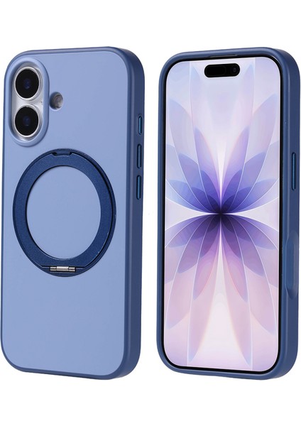 iPhone 17 Kılıf M-Safe Şarj Özellikli Standlı Orbetix Silikon Kapak