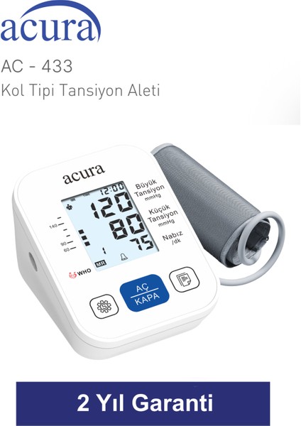 Ac 433 Koldan Ölçer Tansiyon Aleti indirimleri