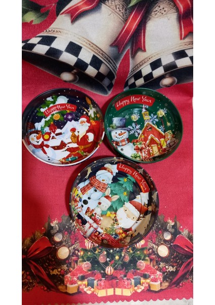 Çerezlik Yeniyıl 12 cm 3 Lü Set