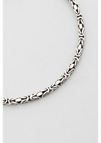 Imperium Oksitli Gümüş Erkek Kral Zincir Bileklik indirimleri