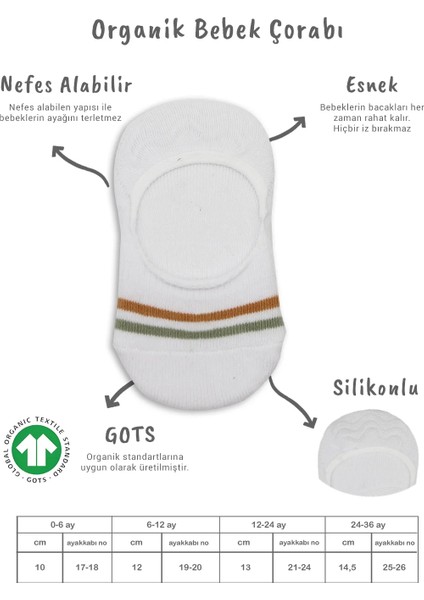 2'li Penye Babet Silikon Çemberli Çorap 30102 Hardal Beyaz fiyatları