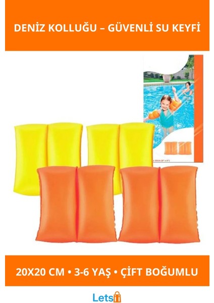 Çift Boğumlu Renkli Çocuk Deniz Kolluğu (3 6 Yaş)