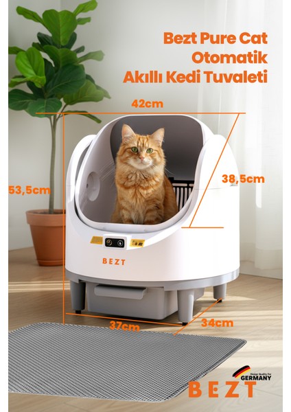 Pure Cat Otomatik Akıllı Kedi Tuvaleti fiyatları