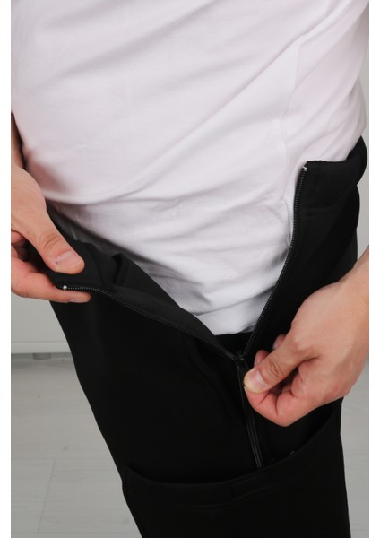 Cure Adaptif Hasta Bakım ve Tedavi Pantolonu Siyah