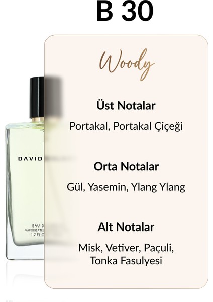 B30 Rakell 50 ml Kadın Parfüm | Woody fiyatları
