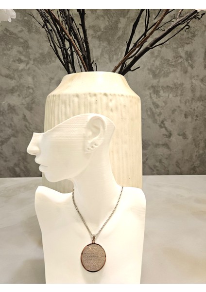 Erkekler ve Kadınlar Için Paslanmaz Çelik Kur'an Kolye modelleri