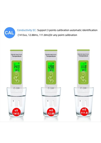 Tds/ec/tuzluluk/sg/sıcaklık Tuz Ölçer Su Kalitesi Test Cihazı (Yurt Dışından) fiyatları