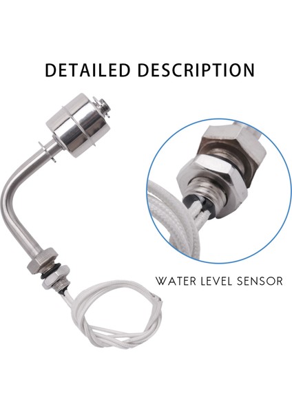 Yüksek Sıcaklık Paslanmaz Çelik Montajlı Tek Şamandıralı Şalter Sensörü (Yurt Dışından) indirimleri