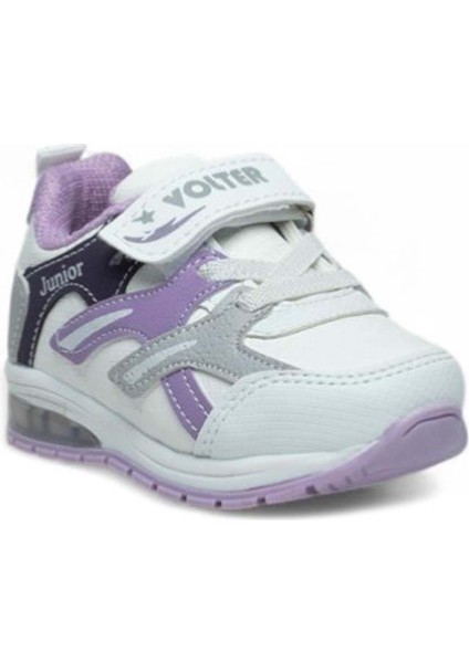 Çocuk Mevsimlik Işıklı Ortopedik Spor Ayakkabı - Beyaz - 24 fiyatları