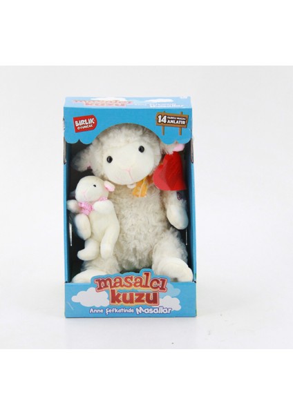 Masalcı Hareketli Yavrulu Kuzu Peluş fiyatları