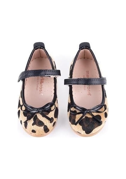 Kız Çocuk Fiyonklu Babet Leopar 617-P-20 fiyatları