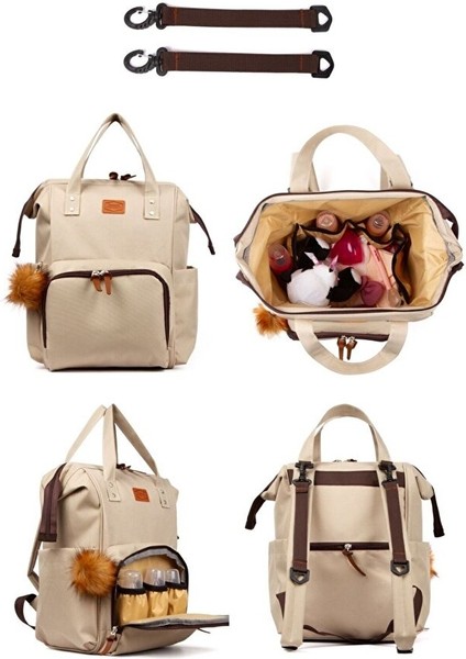 Mommy Bag Anne Çantası + Anne Bebek Bakım Sırt Çantası Seti fiyatları