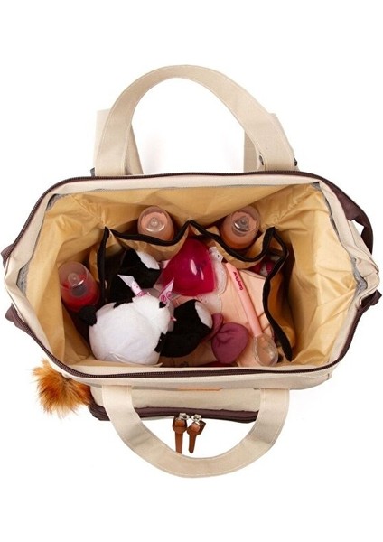 Mommy Bag Anne Çantası + Anne Bebek Bakım Sırt Çantası Seti indirimleri