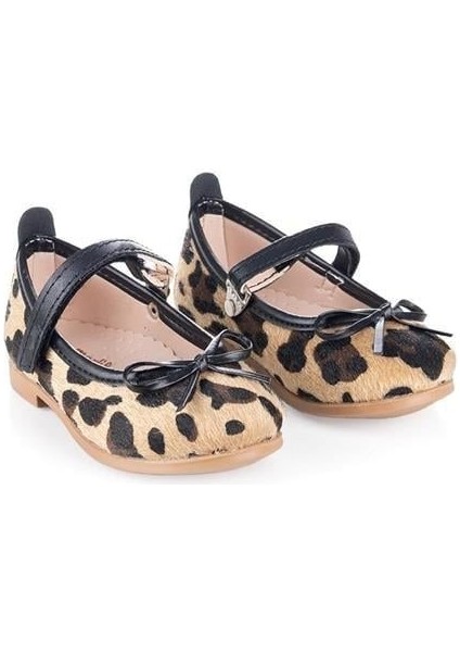 Kız Çocuk Fiyonklu Babet Leopar 617-P-20 fırsatları