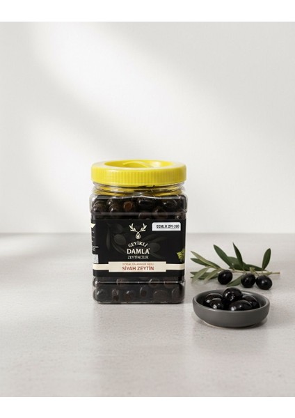 Geyikli Damla Zeytincilik Kuru Sele Orta Boy Siyah Zeytin fiyatları