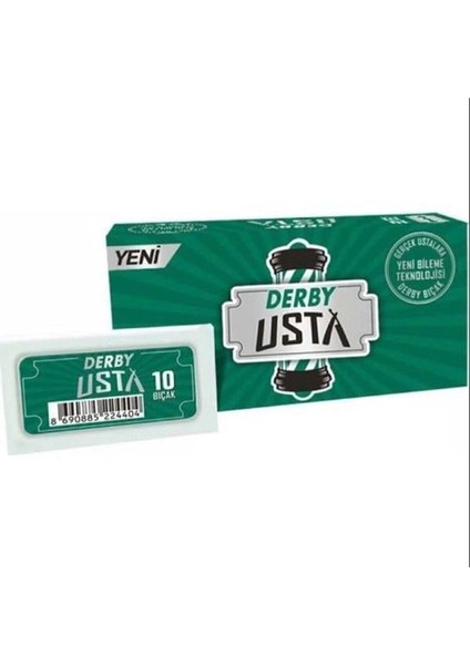 Buğz Derby Usta Yaprak Jilet Tam Bıçak 100'LÜ