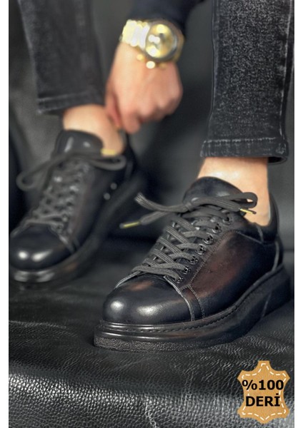 MN257 - Dst Estrella Deri Erkek Ayakkabı Sıyah modelleri