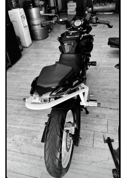 Ns Arka Koruma ( Stand Demiri ) 200/400 Uyumludur (Siyah)