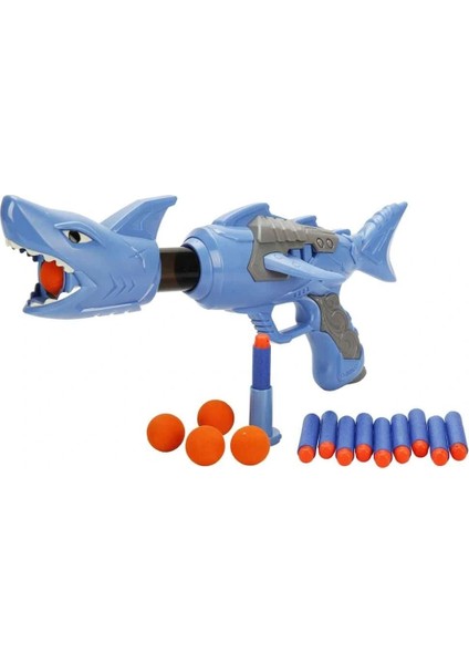 Buğz Zap Silah Sünger Top Atan Shark 2in 10TOP fiyatları