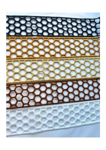 Petek Tasarımlı Dekoratif Şerit Aksesuarı (Bej) fiyatları