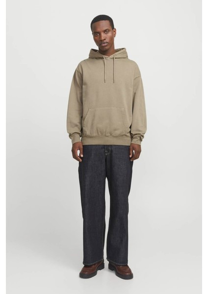 Essentials Jjecharge Pamuklu Oversize Fit Kapüşonlu Sweat Erkek Sweat 12268272 fiyatları