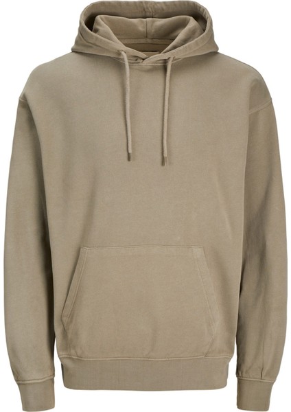 Essentials Jjecharge Pamuklu Oversize Fit Kapüşonlu Sweat Erkek Sweat 12268272 indirimleri