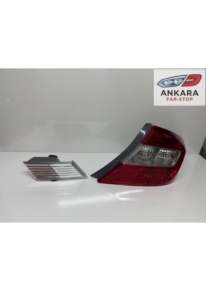 Honda Civic Fb7 2012 - 2015 Stop Lambası Sağ Iç ve Dış Takım (Toplam 2 Adet Stop)