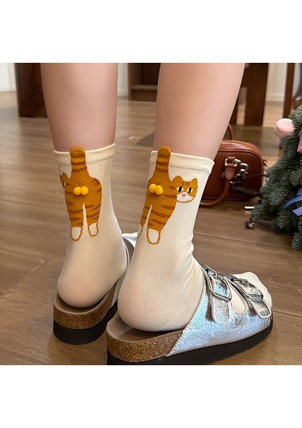 3D Kedi Tle Dangle Yumurta Çorabı (Yurt Dışından) modelleri