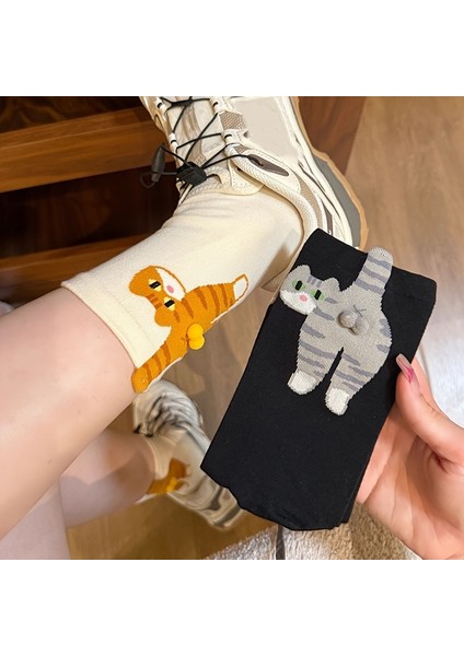 3D Kedi Tle Dangle Yumurta Çorabı (Yurt Dışından) fırsatları