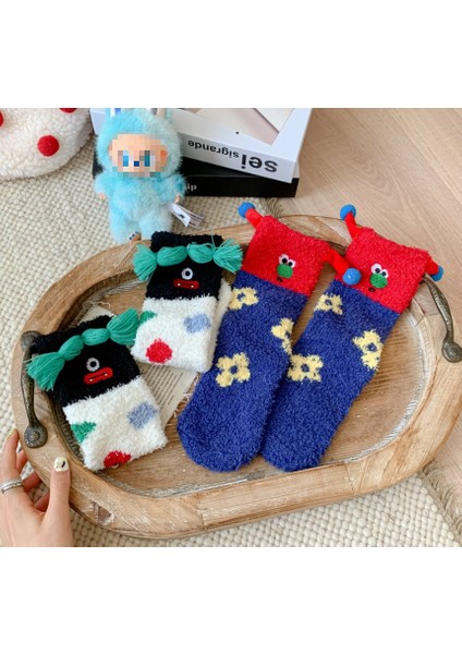 Kadın Karikatür Peluş Çorap (Yurt Dışından) indirimleri
