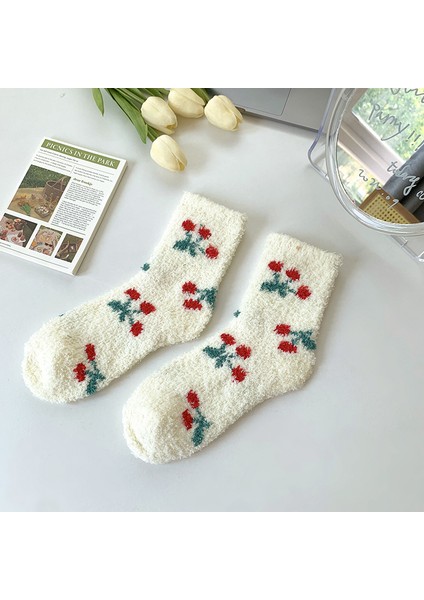 Kadın Karikatür Peluş Çorap (Yurt Dışından) fiyatları