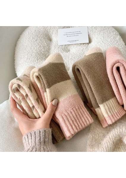 Havlu Kumaşlı Kadın Sonbahar-Kış Kalınlaştırılmış Çorap (Yurt Dışından) modelleri