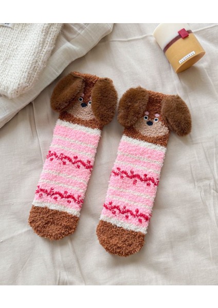 Kuru Sosisli Köpek Karbonit Pamuklu Çoraplar, Kışlık (Yurt Dışından)
