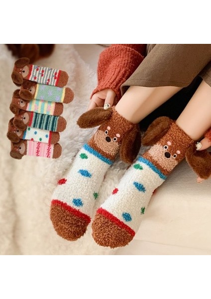 Kuru Sosisli Köpek Karbonit Pamuklu Çoraplar, Kışlık (Yurt Dışından) modelleri