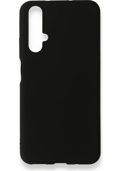 Huawei Nova 5t Kılıf Esnek Yapılı First Silikon Kapak